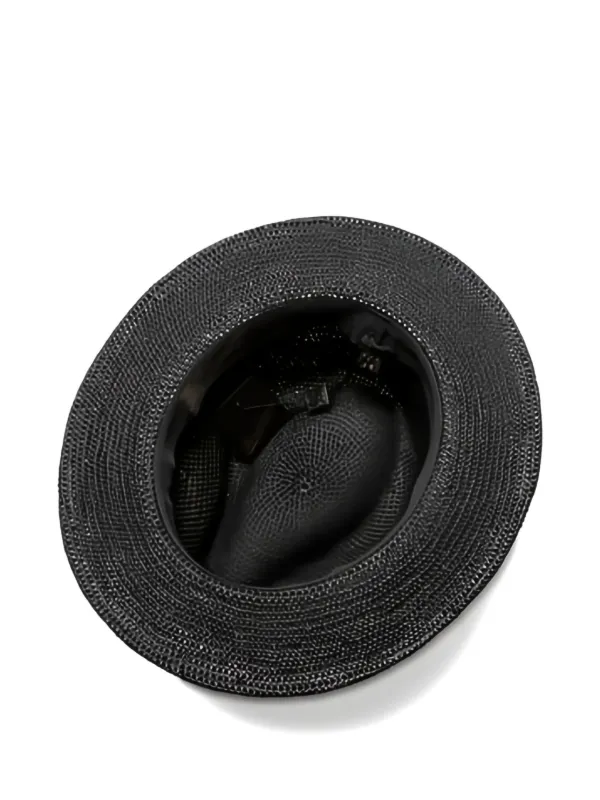 Borsalino 黒 ストローハット Borsalino ストローハット | ブラック | FARFETCH JP