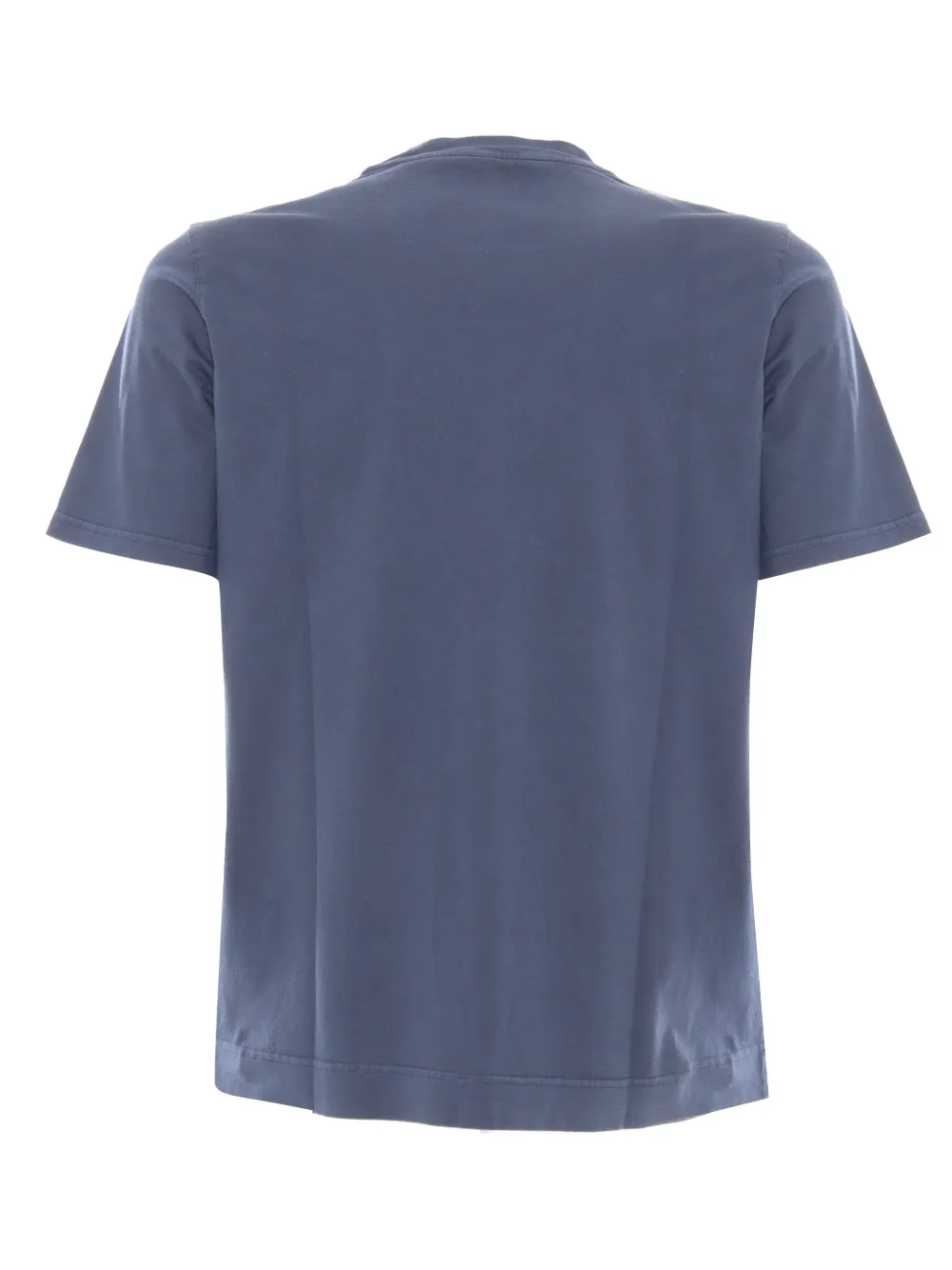 Fedeli short-sleeve cotton T-shirt - Blauw