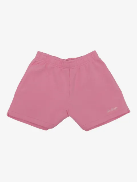 MC2 Saint Barth Kids shorts con logo bordado
