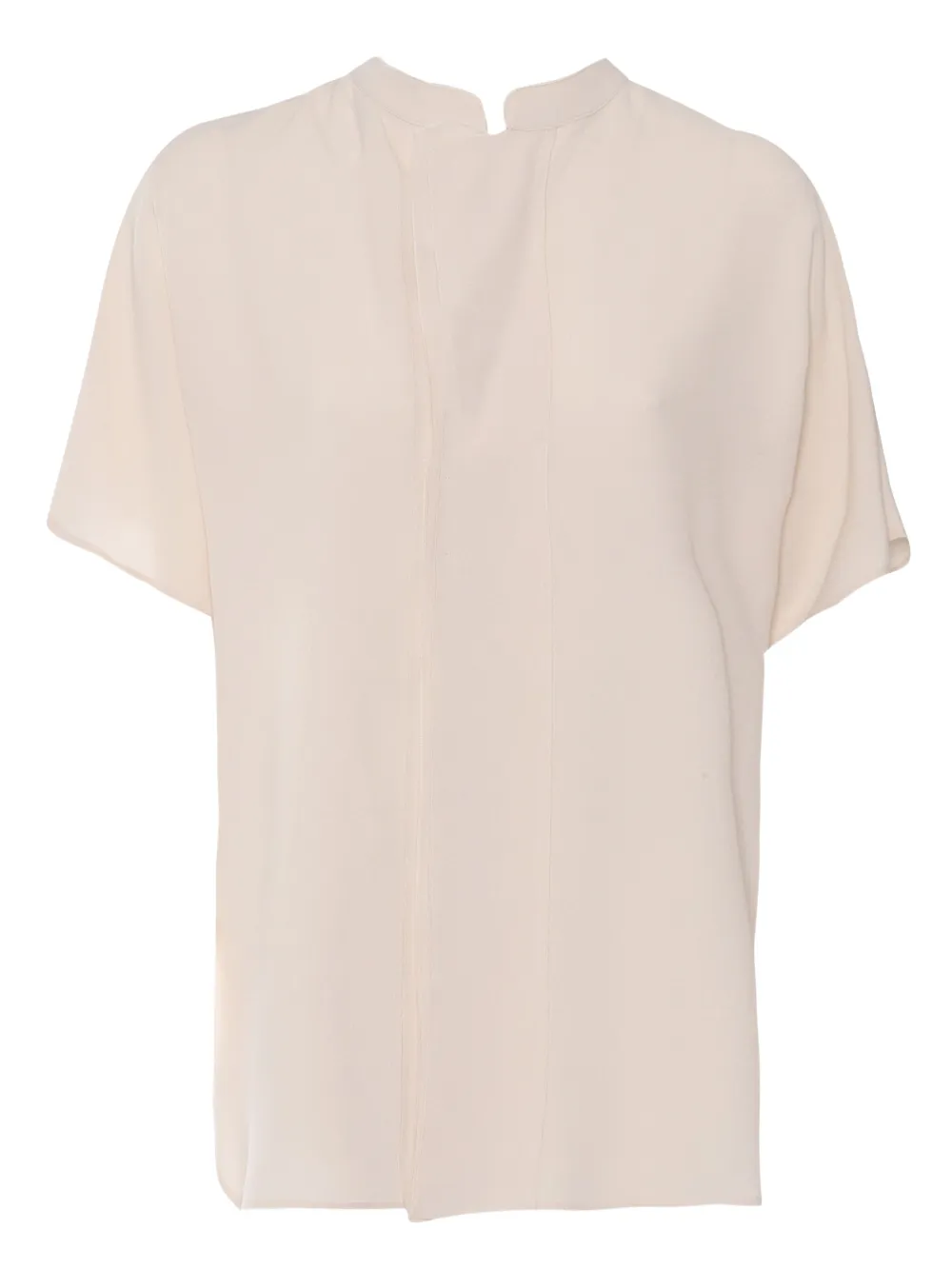 Antonelli Short-sleeve Blouse In Neutral