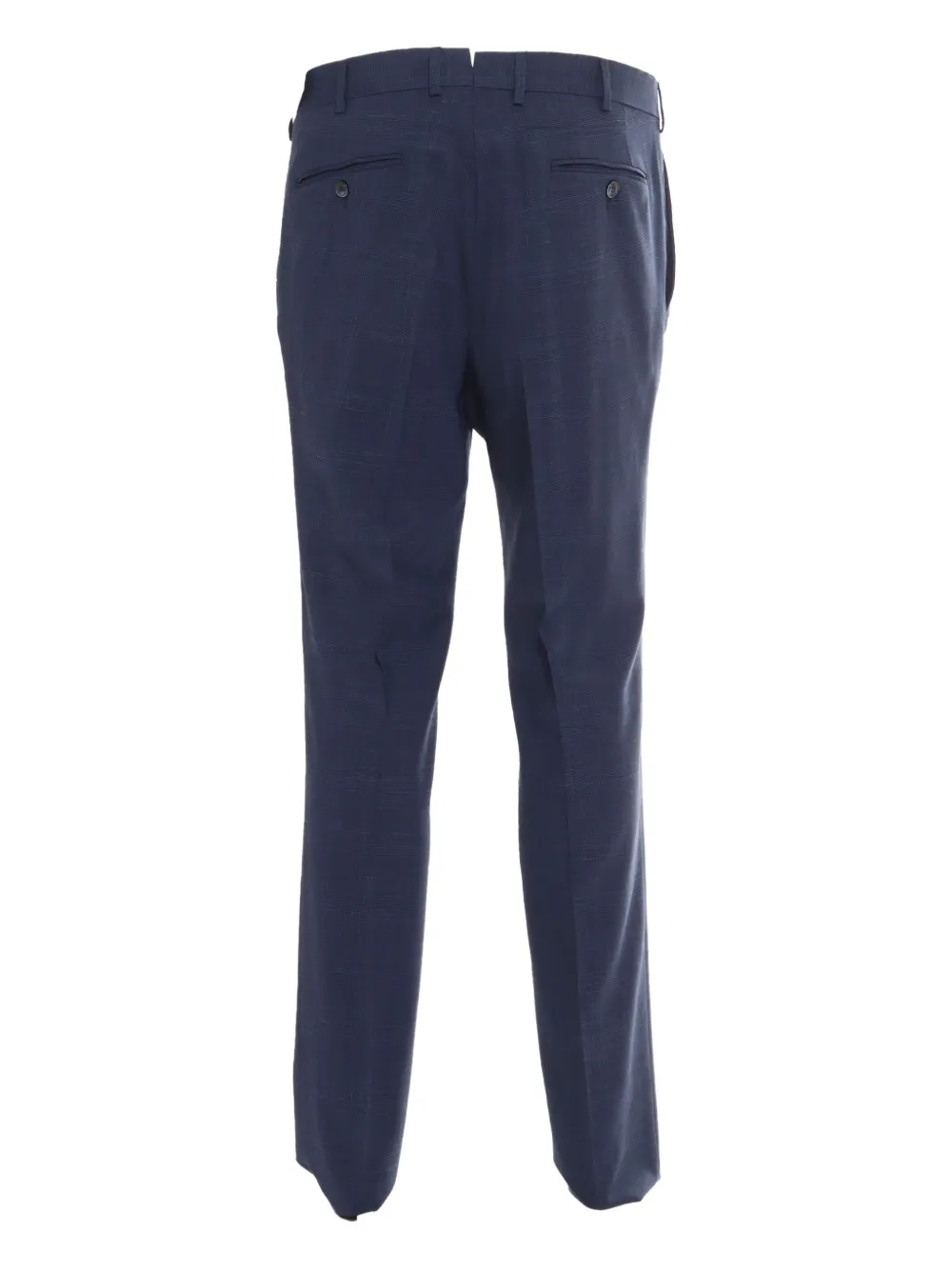 LUIGI BIANCHI MANTOVA Broek met geplooide voorkant - Blauw