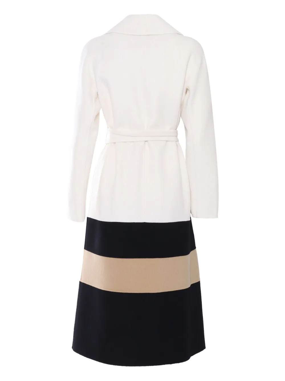 Max Mara Mantel met ceintuur Zwart