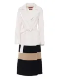 Max Mara belted robe coat - Black