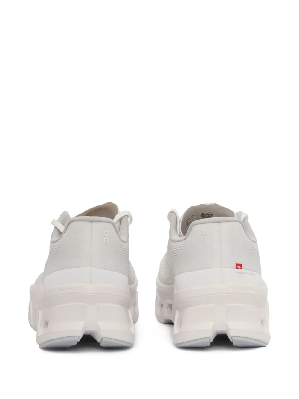 On Running Cloudmonster mesh low-top sneakers White