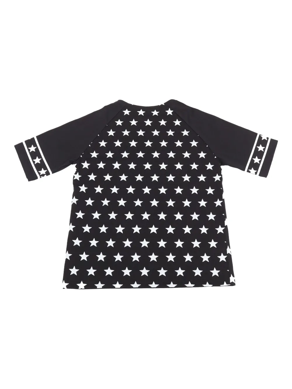 Balmain Kids Raglan top met sterrenprint Zwart