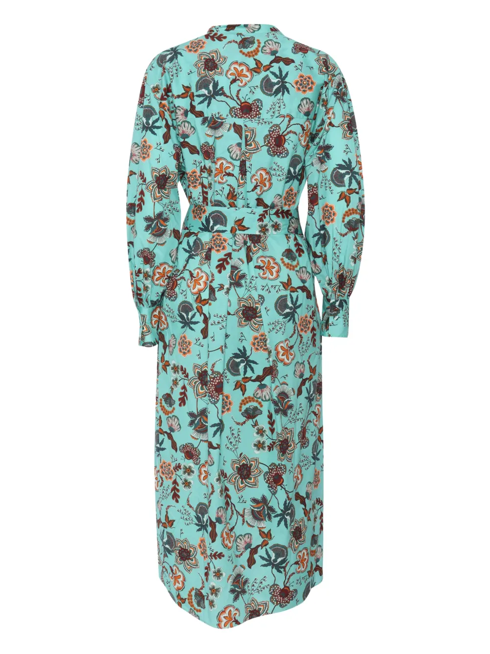Le Sarte Pettegole Jurk met bloemenprint - Groen