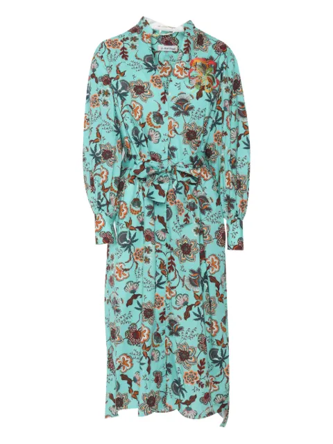 Le Sarte Pettegole floral-print belted dress