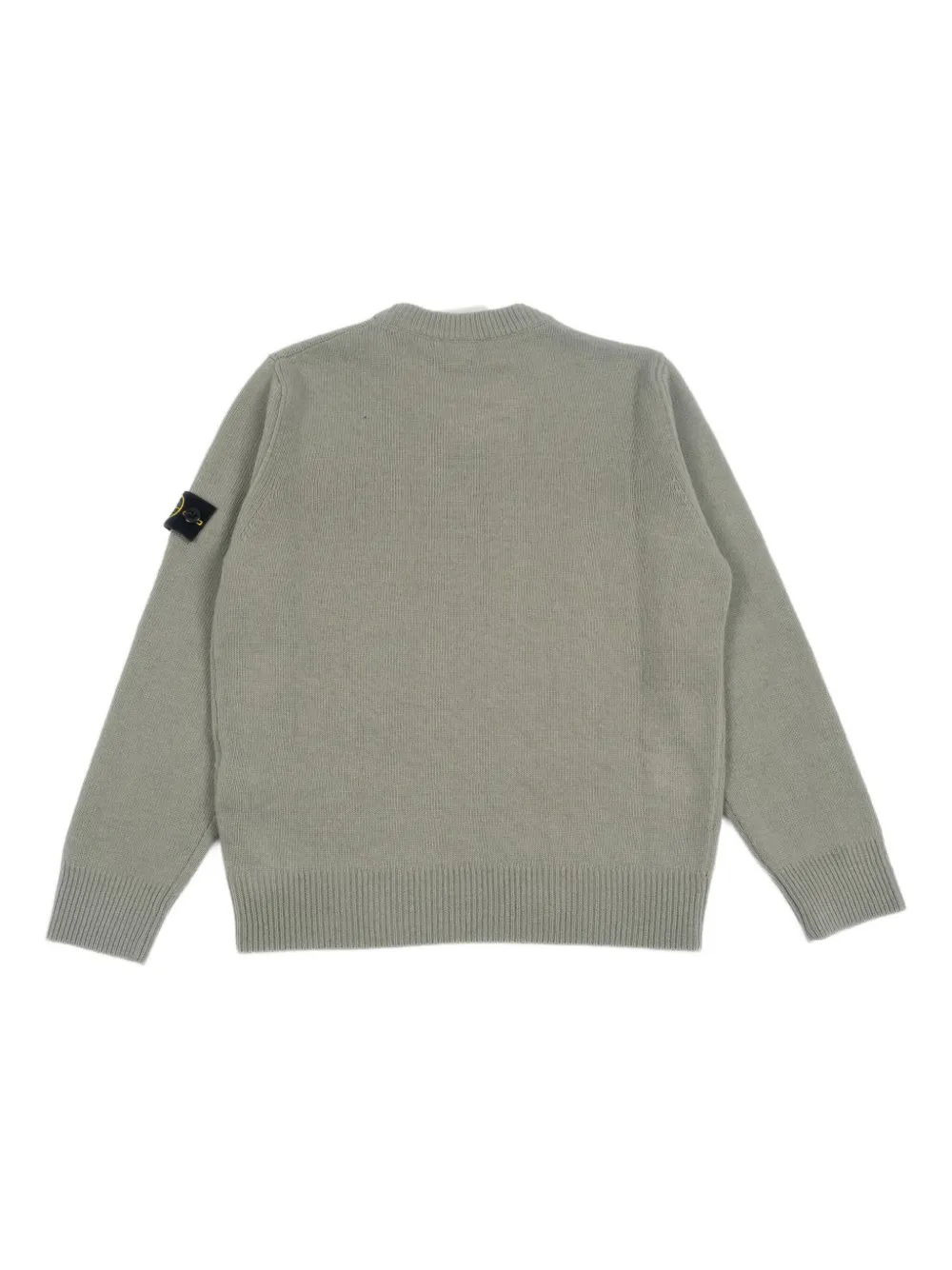 Stone Island Junior crew-neck sweater Groen