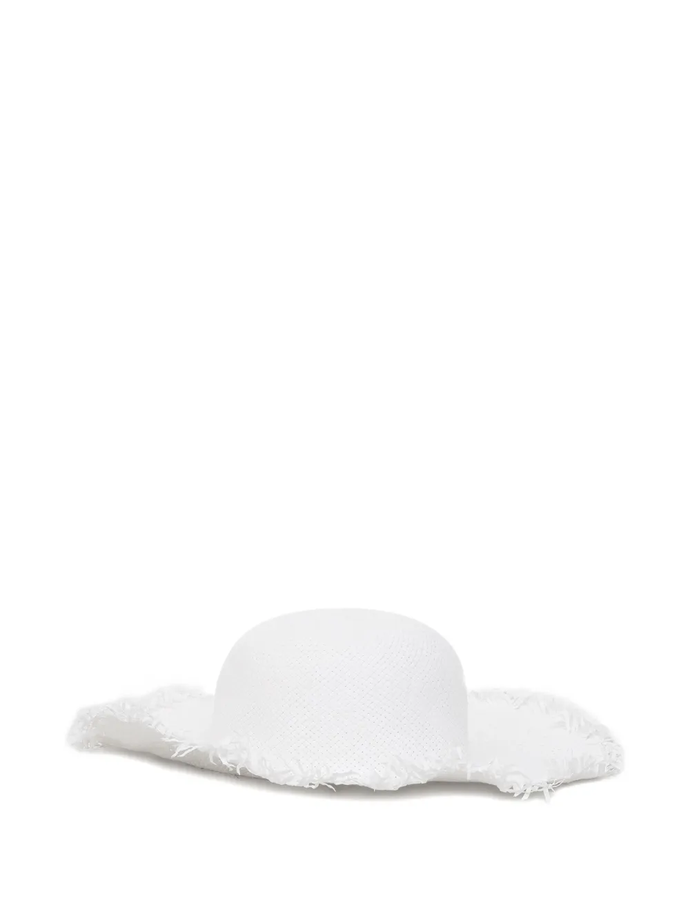 MAGIL frayed sun hat | White | Image 1