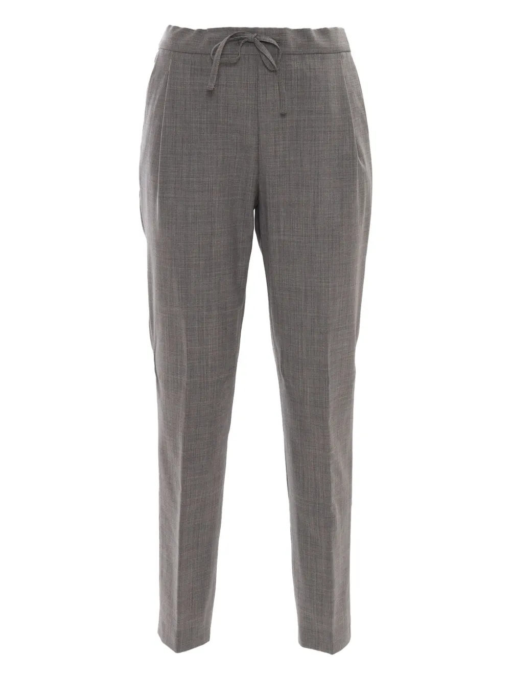 Fabiana Filippi pleated drawstring trousers | Grey | Image 1