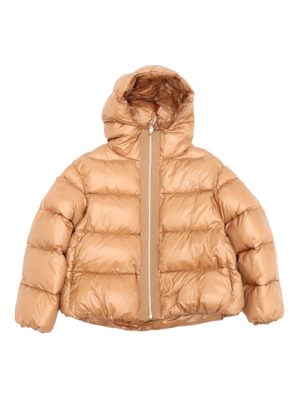 Herno Kids Donsjack met capuchon Beige