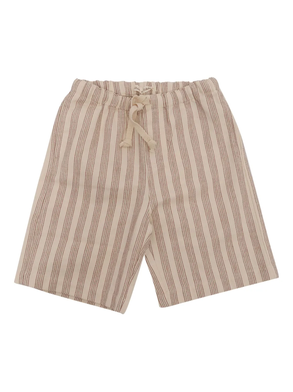 Zhoe & Tobiah Striped Drawstring Shorts In Multi