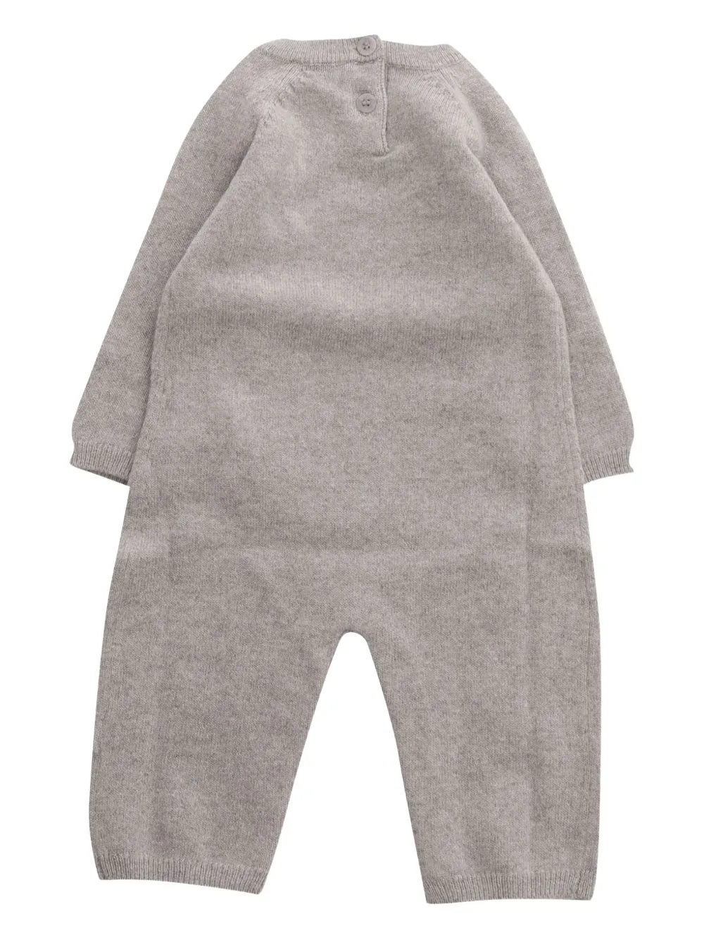 Il Gufo Tutina con applicazione - Grigio