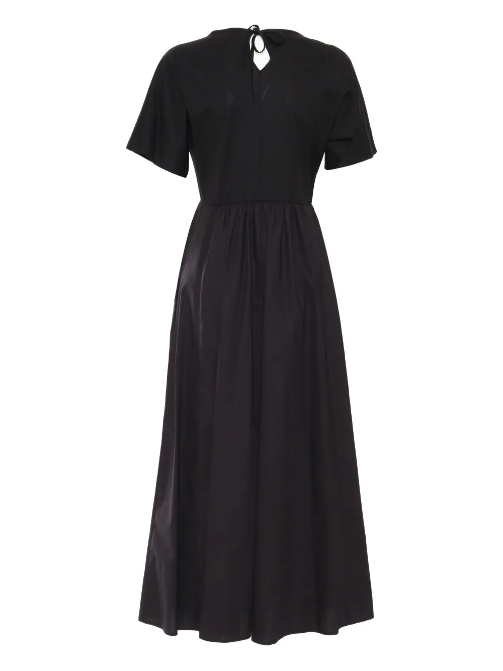 Weekend Max Mara Katoenen midi-jurk - Zwart