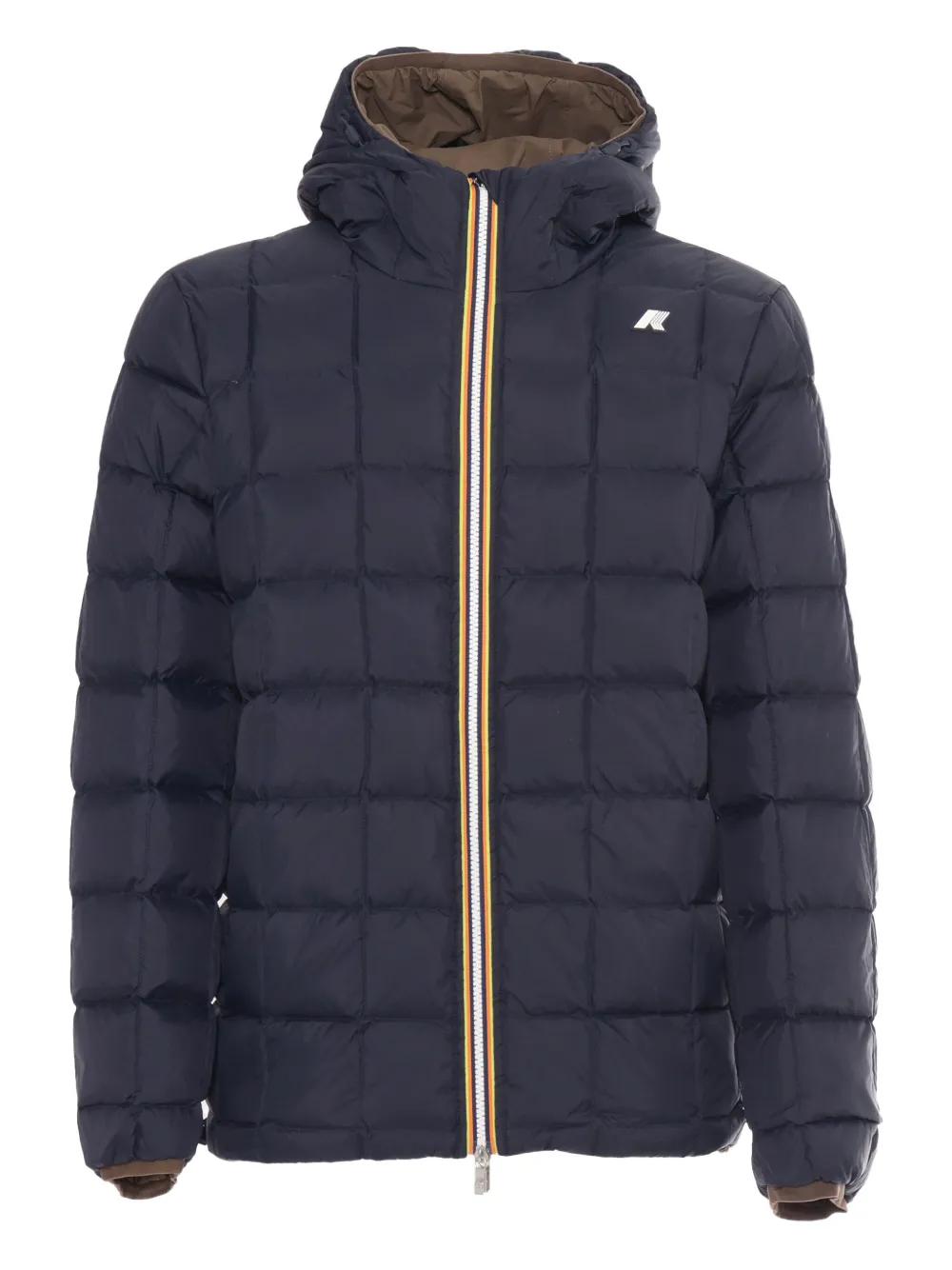 K-Way St Thermo jas met dubbele laag en capuchon Blauw