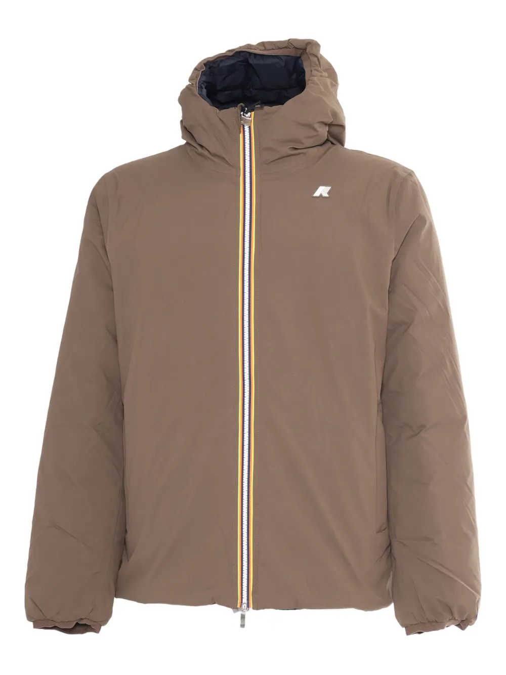 K-Way St Thermo jas met dubbele laag en capuchon Blauw