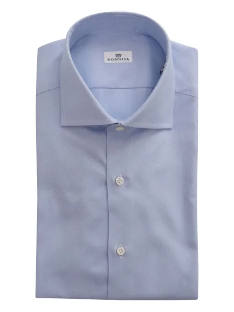 Sonrisa button-down cotton shirt