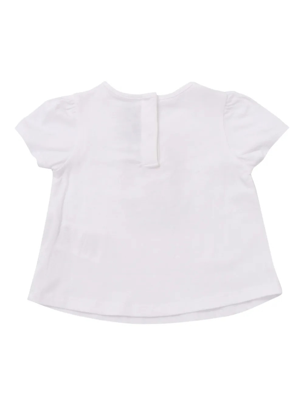 Tartine Et Chocolat T-shirt met ruchemouwen Wit