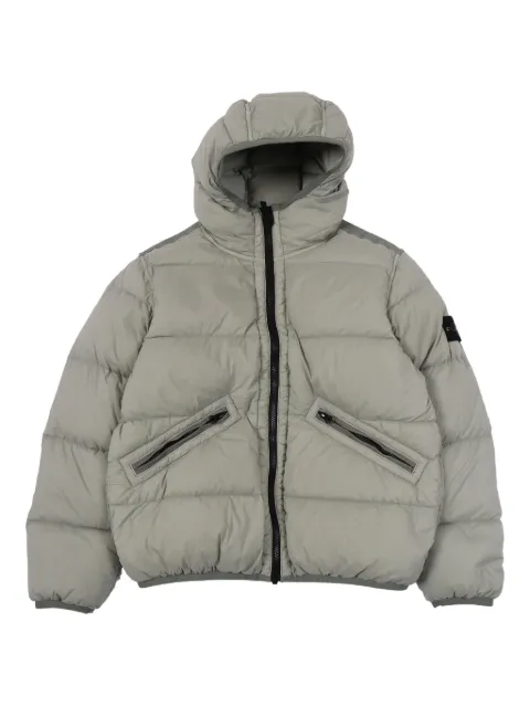 Stone Island Junior hooded padded jacket