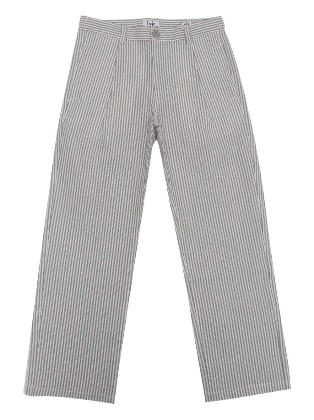 Il Gufo Gestreepte katoenen broek 014