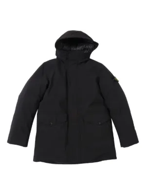 Stone Island Junior ダウンコート | グリーン | FARFETCH JP