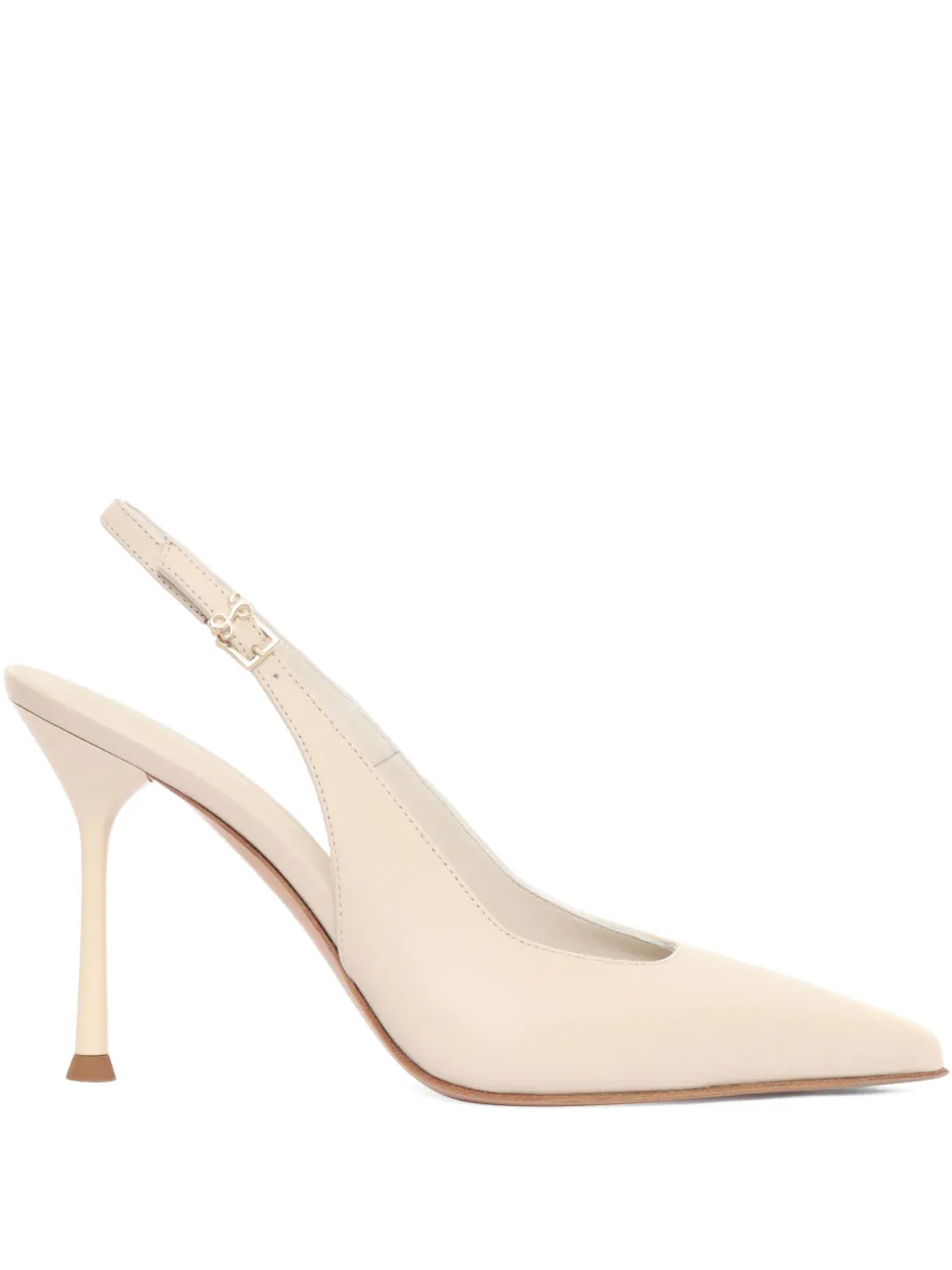 Sergio Levantesi 90mm Mascia5 slingback pumps Neutrals