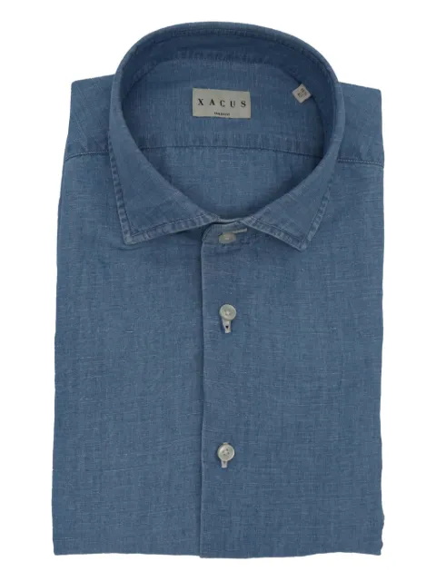 Xacus cotton-linen shirt