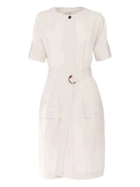 Antonelli belted midi dress