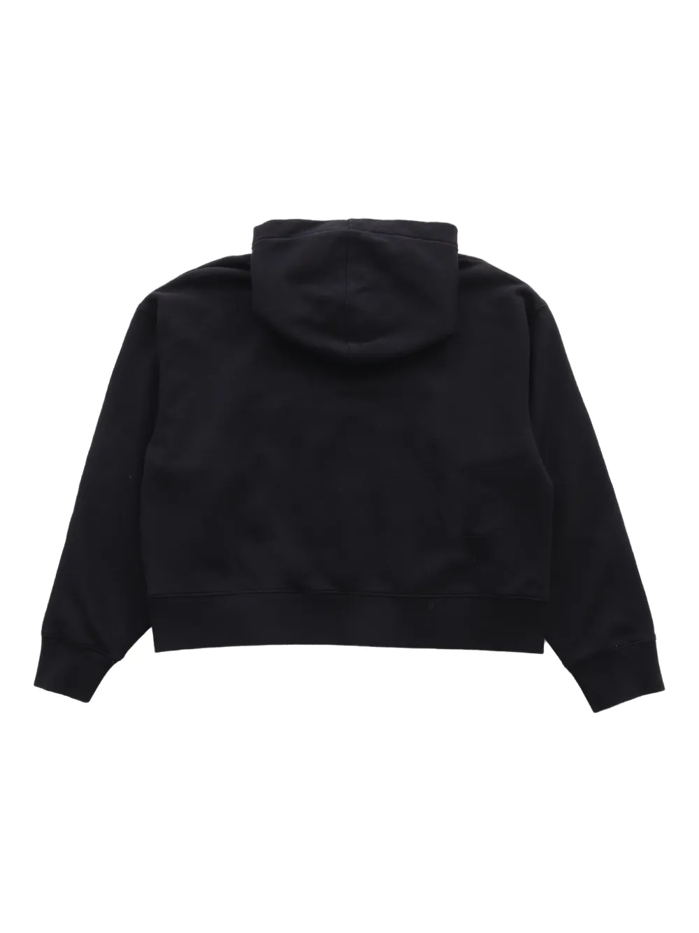 Palm Angels Kids bear-print hoodie Zwart