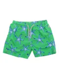 MC2 Saint Barth Kids starfish-print swim shorts - Green