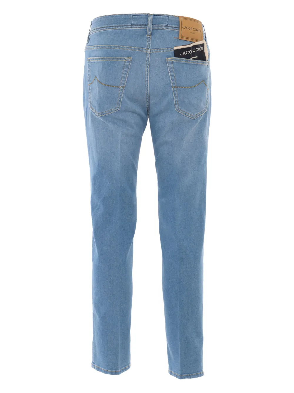 Jacob Cohën Scott jeans met vijf zakken - Blauw