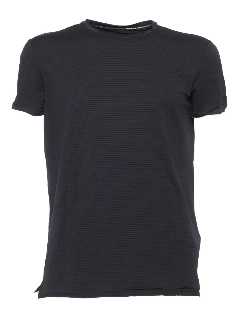 tonal-stitching T-shirt