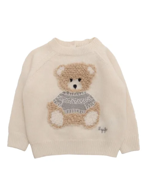 Il Gufo Maglione con applicazione