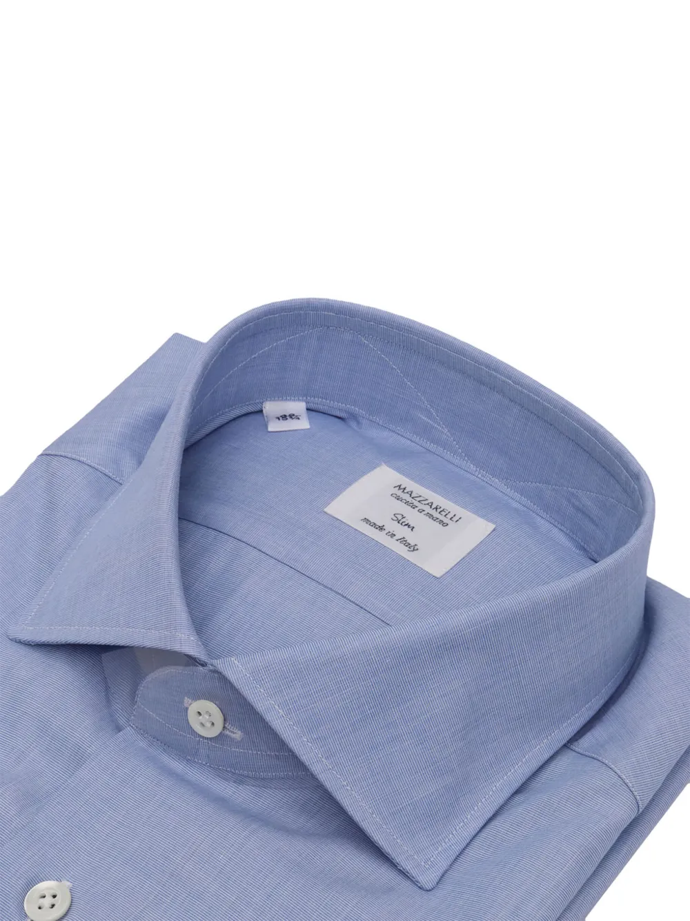 Mazzarelli Katoenen overhemd - Blauw