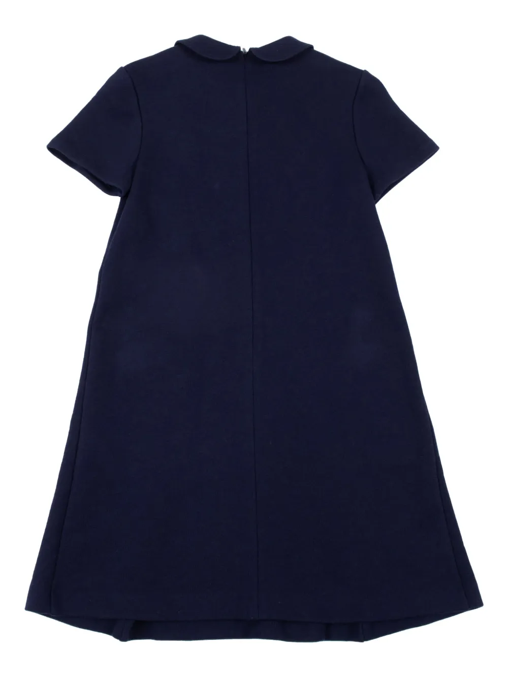 Gucci Kids Jurk met logoknoop Blauw
