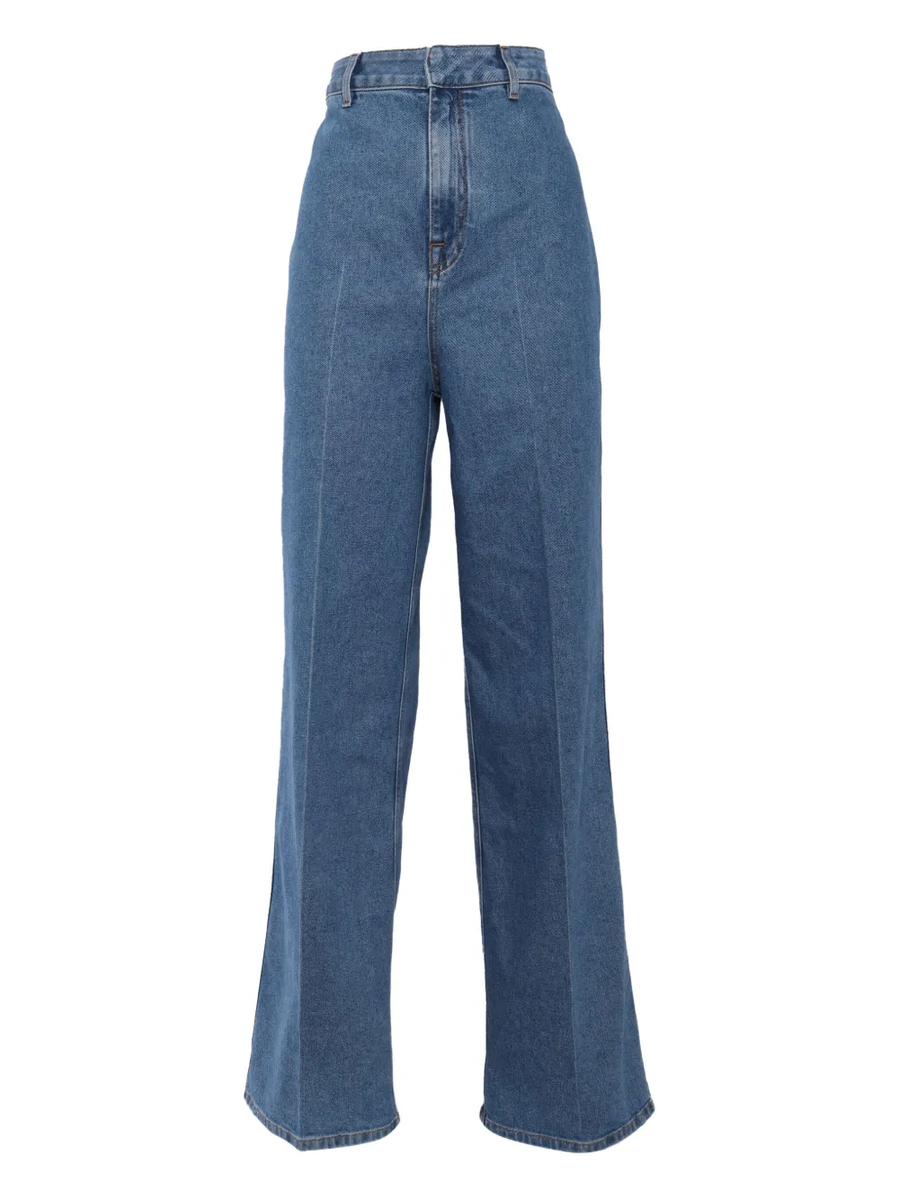 Philosophy Di Lorenzo Serafini Kids pressed-crease jeans | Blue | Image 1