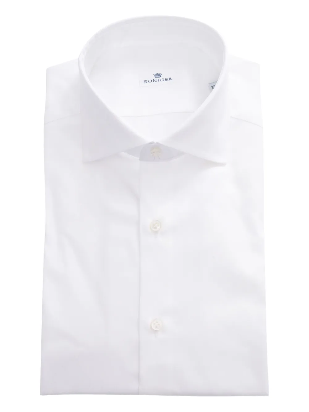 buttoned-up cotton shirt