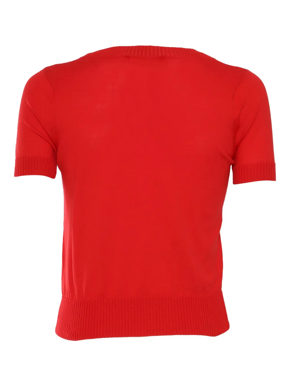 Filippo De Laurentiis Short-sleeves Top In Red