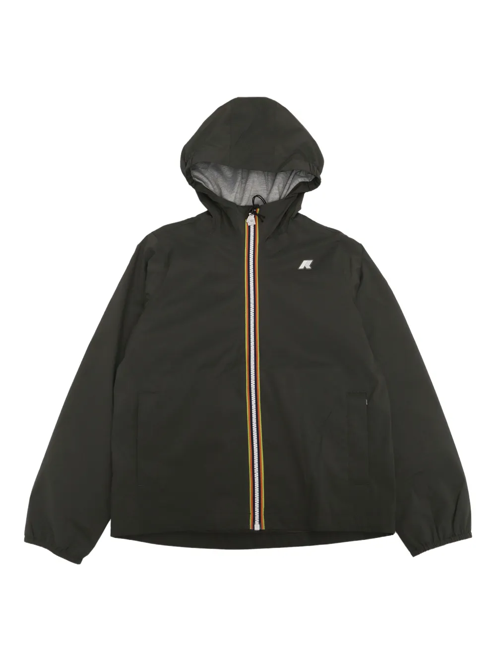K-Way Jack met logoprint Zwart