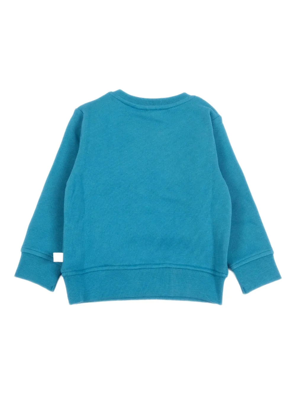 Stella McCartney Kids Sweater met zon- en aardeprint Blauw