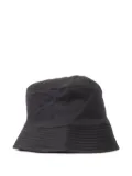 K-Way Pascalle logo-patch bucket hat - Black