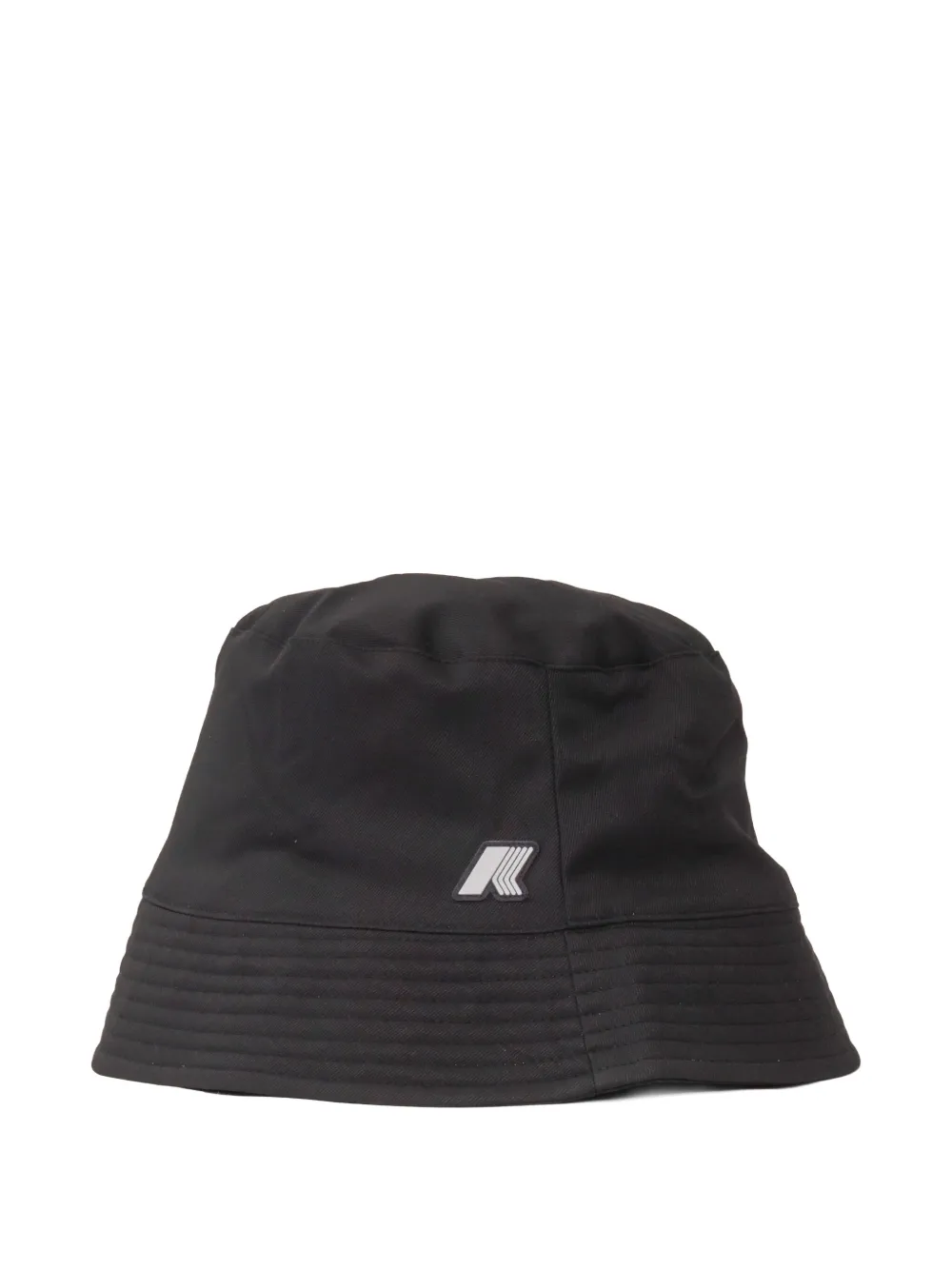 K-way Pascalle Logo-patch Bucket Hat In Black