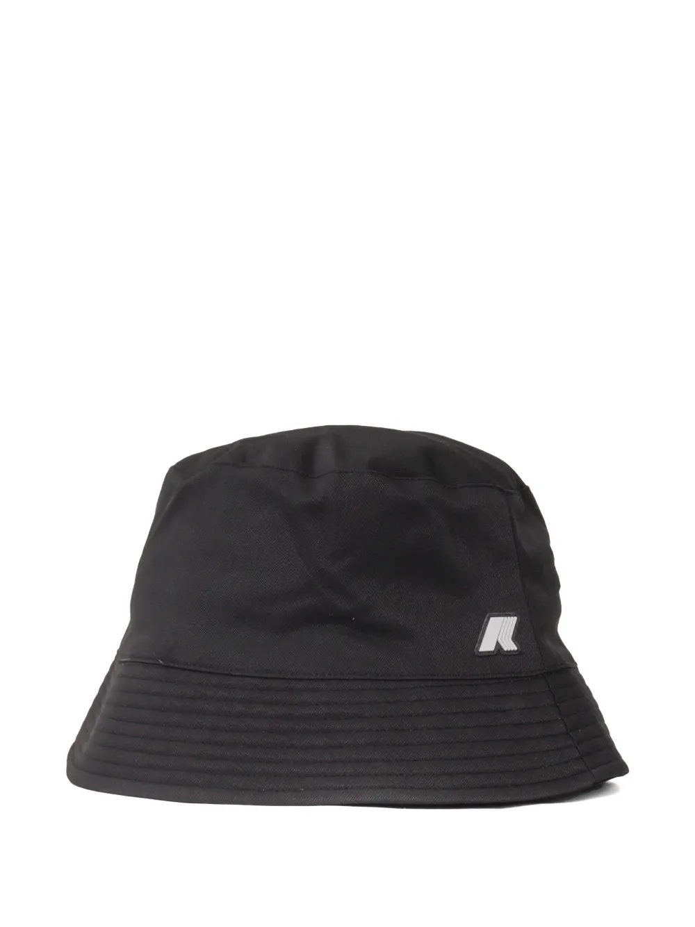 K-way Pascalle Logo-patch Bucket Hat In Black