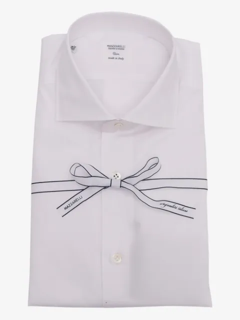 Mazzarelli long-sleeves cotton shirt