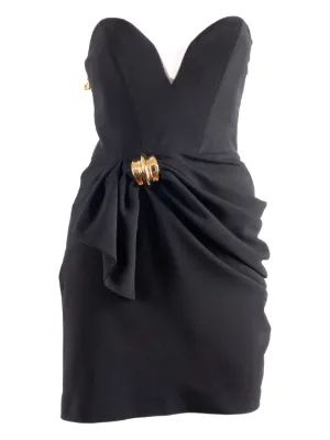 Atu Body Couture Bow Front Dress | Black | FARFETCH