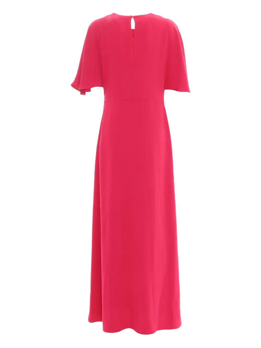 P.A.R.O.S.H. Maxi-jurk met flared mouwen - Rood