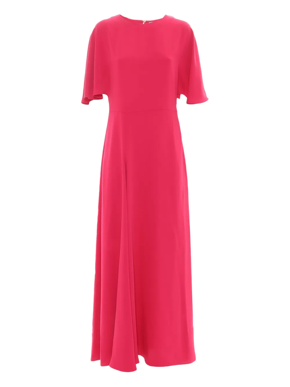 P.A.R.O.S.H. Maxi-jurk met flared mouwen Rood