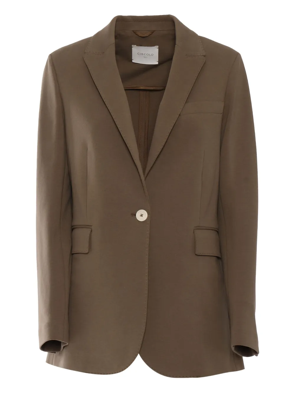 Circolo 1901 Blazer met enkele knoop Bruin