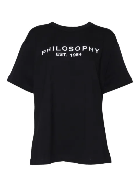 Philosophy Di Lorenzo Serafini Kids logo-print cotton T-shirt