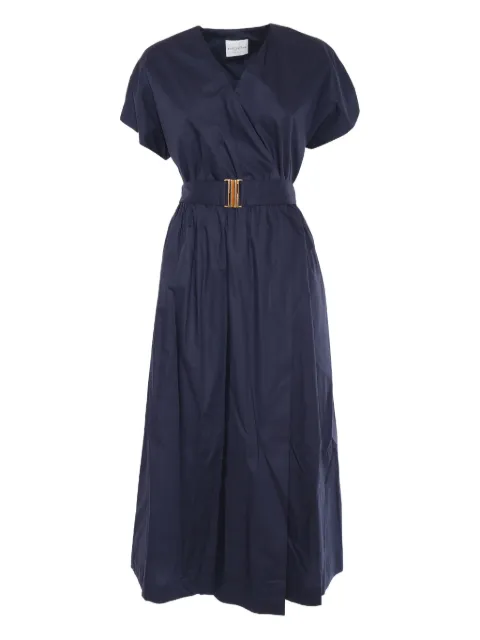 Ballantyne belted wrap day dress